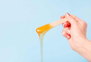 wax unwated hair