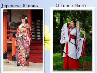 لباس چینی لباس ژاپنی